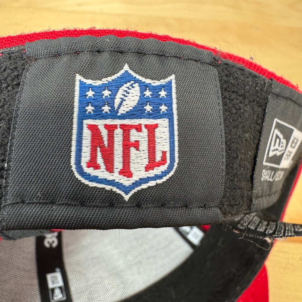 San Francisco 49ers New Era 39THIRTY Men's S/M Red Fitted Stretch Hat NFL - Picture 7 of 9